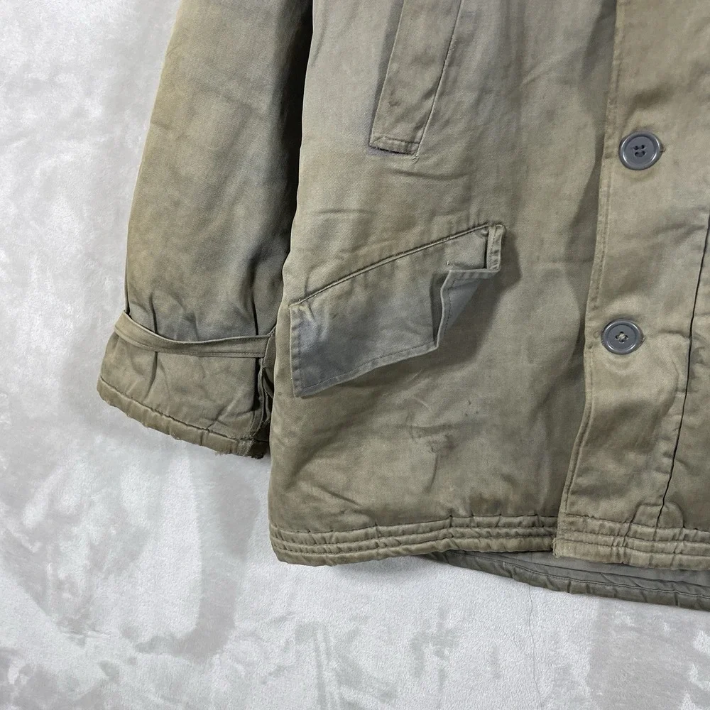 Vintage WWII US Air Force B-9 Type Parka Jacket Original Militaria Large